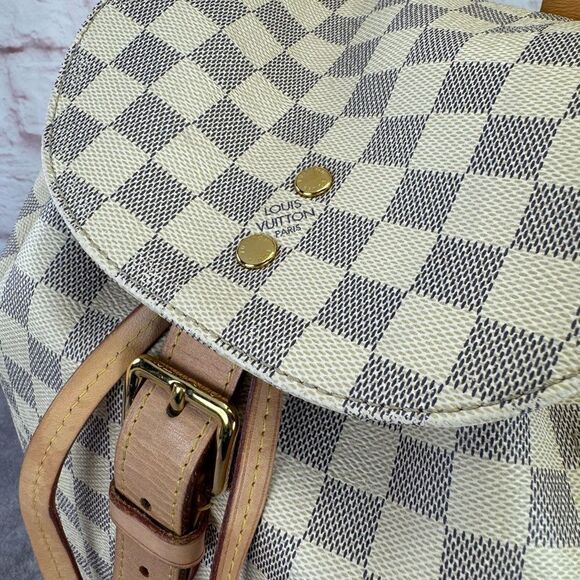 Louis Vuitton Sperone Damier Azur Canvas  Backpack - Picture 5 of 16